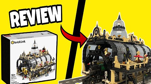 LEGO Studgate Train Station Review | Bricklink Desinger Set 910002