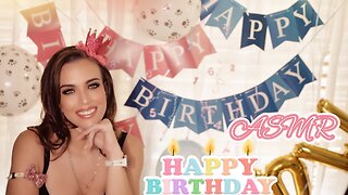 ASMR Gina Carla 🎁🥳 Happy Birthday! Let's Celebrate! RolePlay