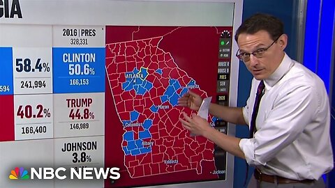 How two counties in Georgia and Pennsylvania could swing the election