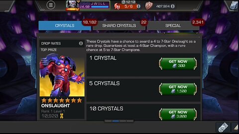 x21 Onslaught paragon crystals plus ranking up! 🤗