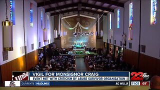 Vigil for Monsignor Craig