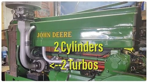 Compound Turbo John Deere A Running | Chuck Heimes