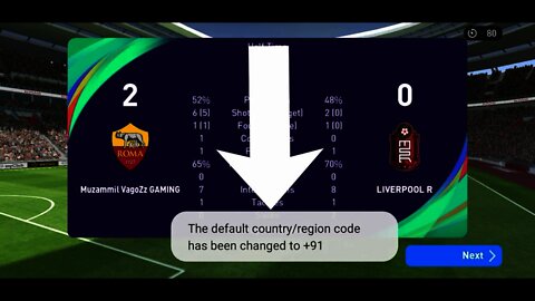 Pop-up Message: The default country/region code has been changed to +91 | HOW TO FIX