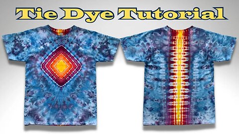 Tie-Dye Designs: Super Cool Diamond & Spine Ice Dye