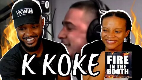 🇬🇧 IS HE DRUNK? 🎵 K Koke Fire in the Booth Reaction | American Reacts to UK Rap