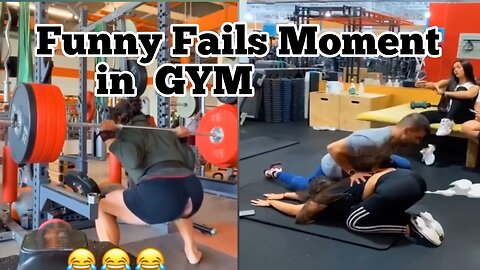 Funny Fails Moment in Gym