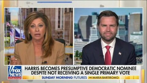 Fox’s Maria Bartiromo Confronts JD Vance: ‘Some People are Saying You Were the Wrong Pick’ for VP