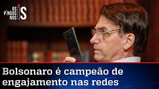 Bolsonaro é líder em popularidade digital