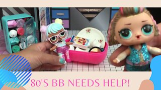 LOL Surprise Dolls | 80's BB takes charge to get LOL jobs done!