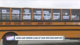 Avon High School celebrates Class of 2020 while socially distanced