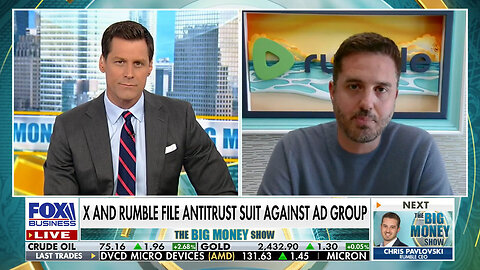 Rumble CEO Rips Anti-Free Speech Advertising Giant