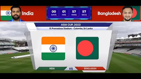 🔴 Live: India Vs Bangladesh Live – Super 4 | IND vs BAN - Asia Cup 2023 | Asia Cup Live Match Today