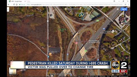 Man hit by a car on Beltway dies