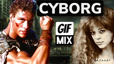 CYBORG 1989 GiF MIX #cyborg #80s #vandamme