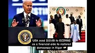 Biden just sent $10.6 BILLION DOLLARS ''to ECOWAS''