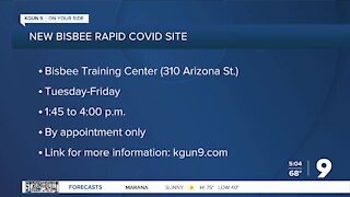 Health center in Bisbee offering free rapid COVID testing