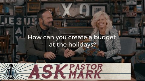 How can you create a budget at the holidays?