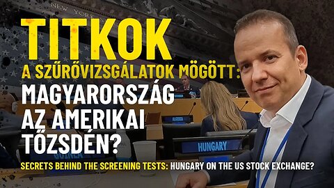 Toroczkai László: Titkok a szűrővizsgálatok mögött: Magyarország az amerikai tőzsdén?