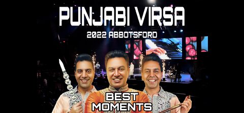 Punjabi Visa 2022 Abbotsford - BEST MOMENTS Surrey Live Show #punjabivirsa #liveshow