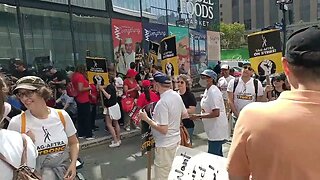 National Day of Solidarity NYC 8/22/23 sagaftra SAGAFTRANY WGAEast #SagAftraStrike #sagaftrastrong