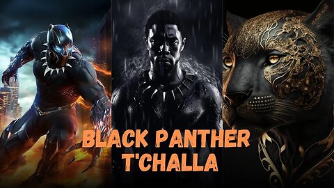King T'Challa: Exploring the Royalty of Black Panther #aiart