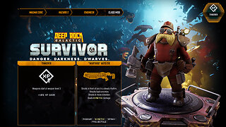 Deep Rock Galactic: Survivor - Magma Core Hazard 2 Complete (Engineer)