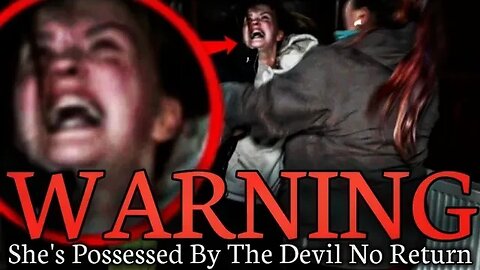 WOMAN POSSESSED ON CAMERA | EXTREMELY DANGEROUS PARANORMAL !!