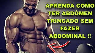 FAZER MUITAS ABDOMINAIS DEIXA O ABDÔMEN TRINCADO ?? DESCUBRA AGORA