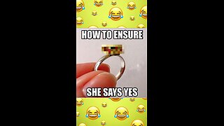 Guess the Secret Ingredient for an Instant Yes #uniqueproposals #engagementideas #relationshipsmemes