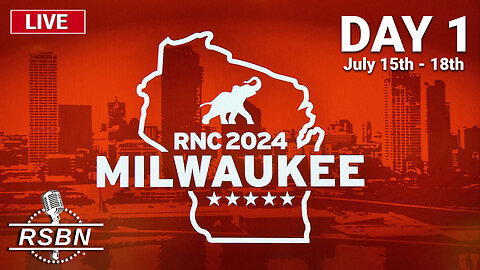 LIVE: Day One: 2024 Republican National Convention in Milwaukee, Wisconsin - 7/15/24