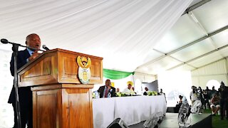 SOUTH AFRICA - Durban - Pres Ramaphosa launch district development plan (Video) (PD4)