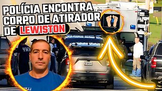 A POLÍCIA DE LEWISTON ENCONTROU O CORPO DE ROBERT CARD