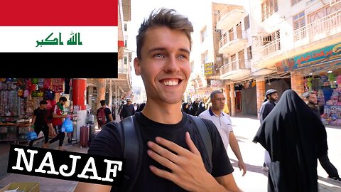 tourist in NAJAF, IRAQ 🇮🇶 first day 🇮🇶 سياحي في النجف