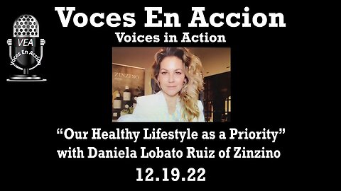 12.19.22 - “Our Healthy Lifestyle as a Priority” - Voices in Action