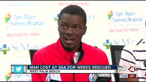 Man Lost at Sea for Weeks Rescued