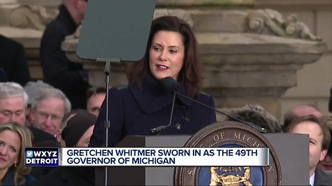Whitmer, Gilchrist sworn in at inauguration ceremony