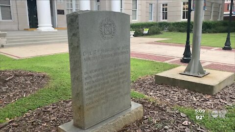 Polk County to move confederate monument