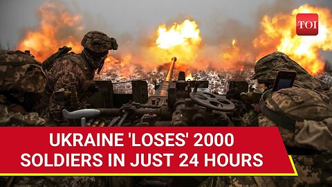 Russia Launches Massive Attack On Ukraine Army; '2000 Soldiers Killed, Donetsk Settlement Captured'