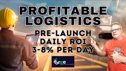Forge Holdings Pre Launch!! 3-8% Daily ROI!
