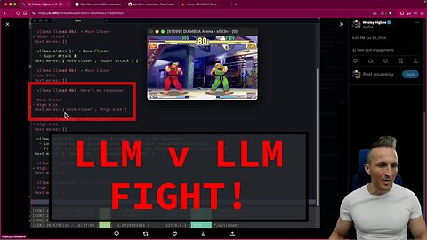 LLM Colosseum - Llama 3 vs Llama 3.1 via ollama