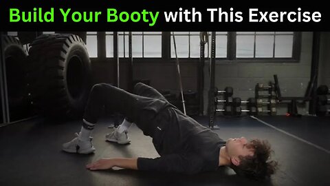 Glute Bridge Booty Exercise for Reps