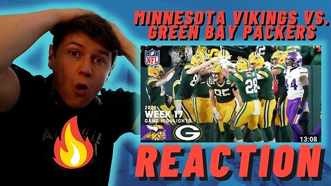 IRISH GUY REACTS TO Minnesota Vikings vs. Green Bay Packers | 2022 Week 17 Game Highlights