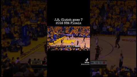 J.R. Smith Clutch Game 7 3rd quarter. NBA Finals 2016. 3 Str8 Swishes ☄️☄️☄️ to save the Cavs.