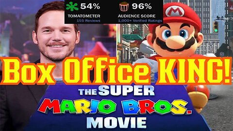 Super Mario Bros Movie SMASHES Records At Box Office DEHTRONES Disney As Animation King
