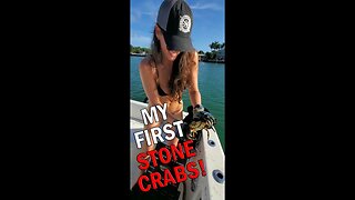 My First Time Pulling STONE CRAB Traps!