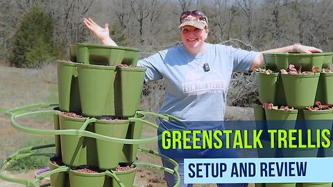 Greenstalk Trellis Review and Planting for Spring!