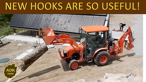 HOOKS for the TRACTOR Buckets!