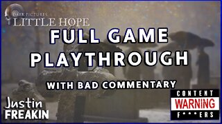 The Dark Pictures Anthology Little Hope Full PS4 Playthrough With Commentary From JustinFREAKIN