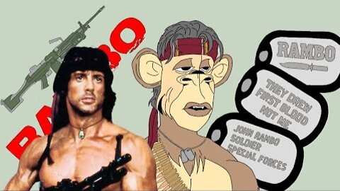 Ape Rambo Character
