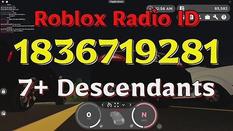 Descendants Roblox Radio Codes/IDs